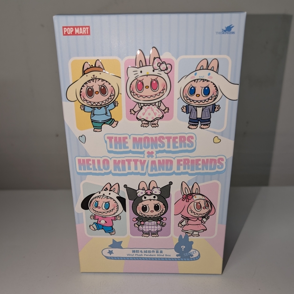 NEW Authentic POPMART The Monsters x Hello Kitty & Friends SEALED Blind Box